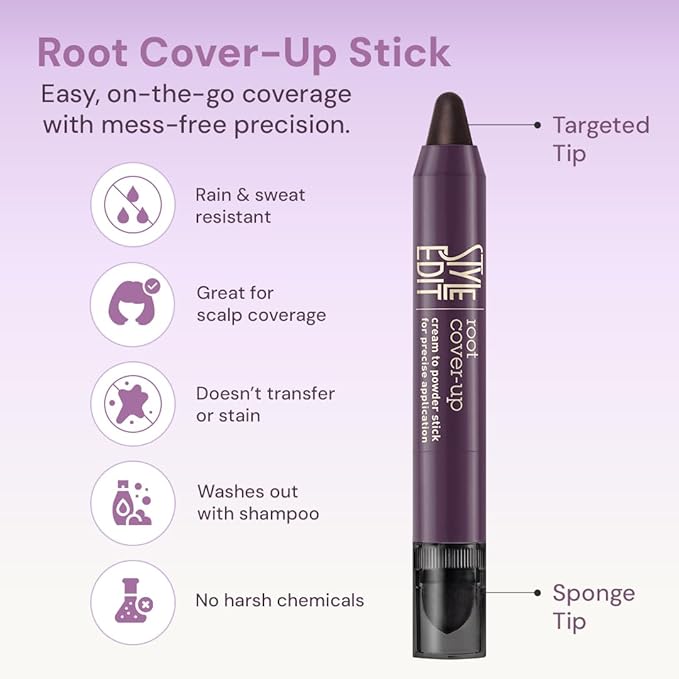 Style Edit Root Cover Up Stick - Black